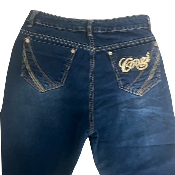 COOGI Dark Blue Straight Leg Women's Jeans. Size: 11/12. Great Condition. - Picture 4 of 9